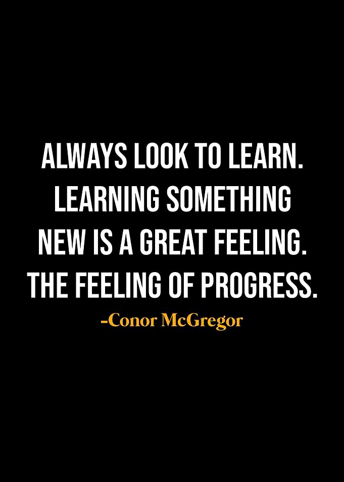 Conor McGregor Quotes