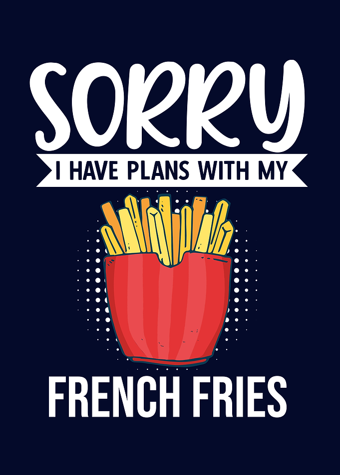 Funny French Fries Cute