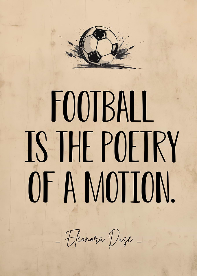 The poetry of a motion
