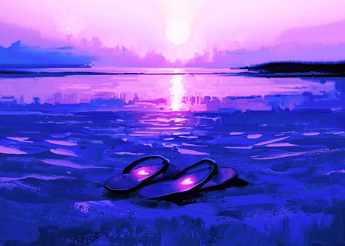 Flip Flops Cyberpunk