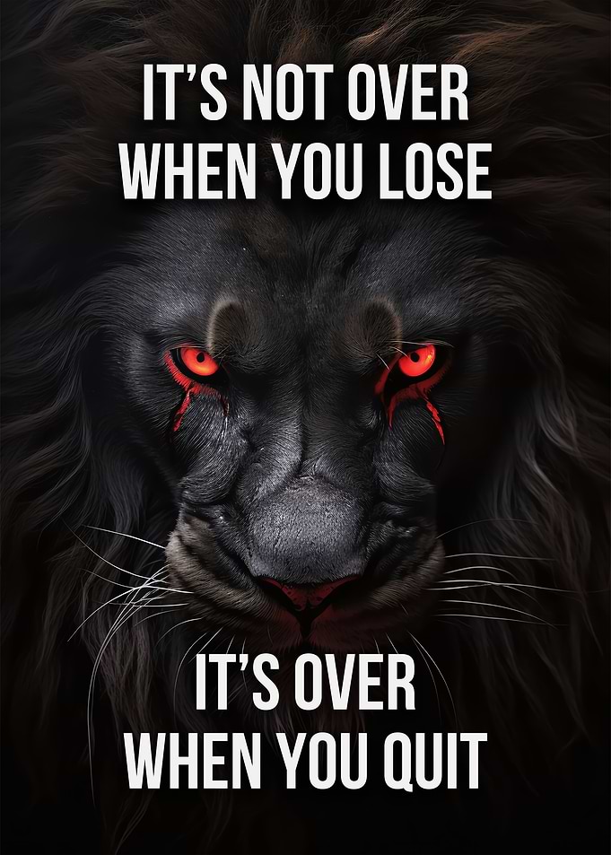 it is not over