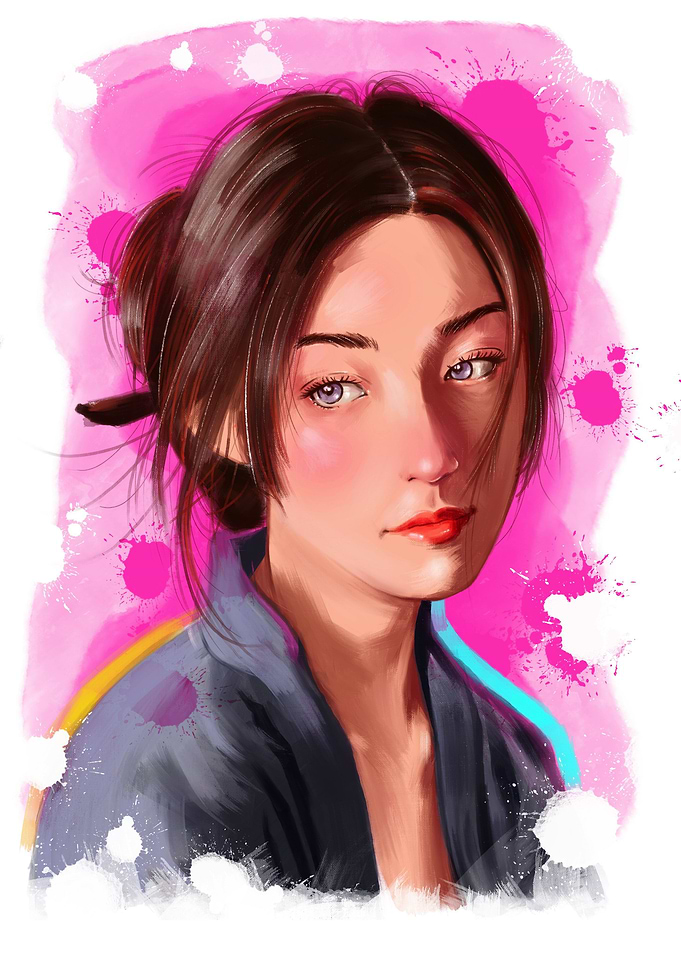 A Portrait in Bloom