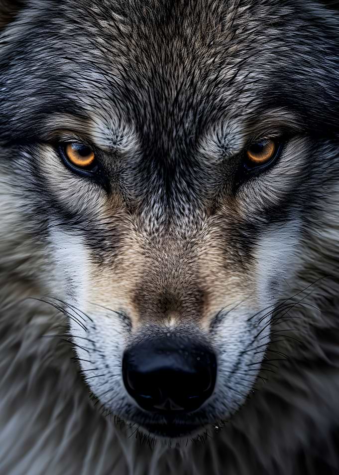 Majestic Gray Wolf