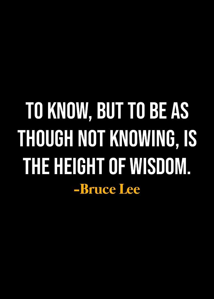 Bruce Lee Quotes