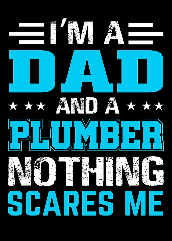 Dad Plumber Wall Art