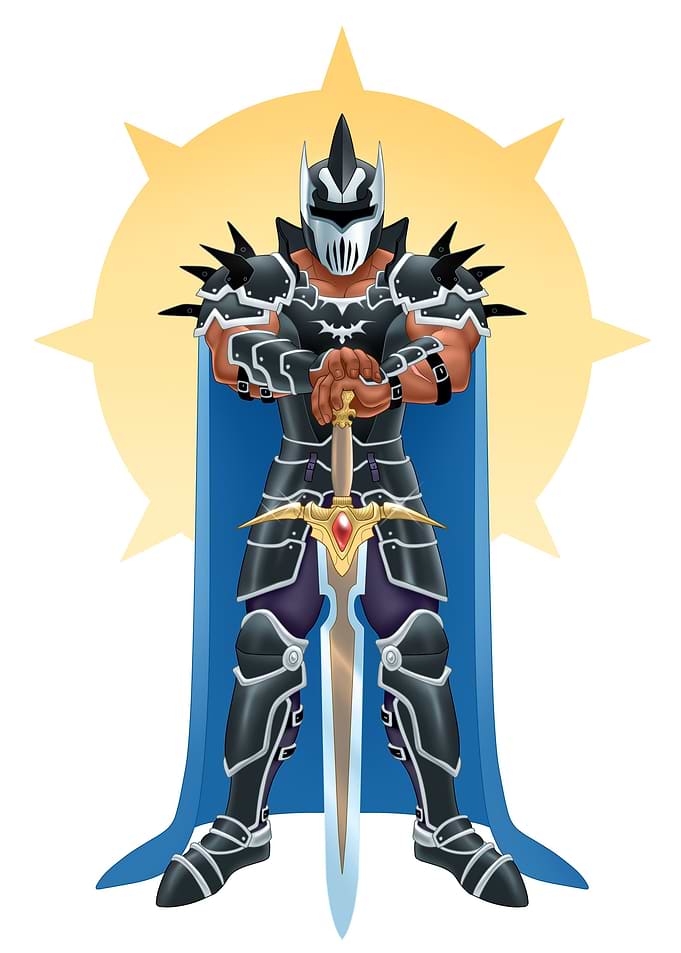 Dark Knight helmet