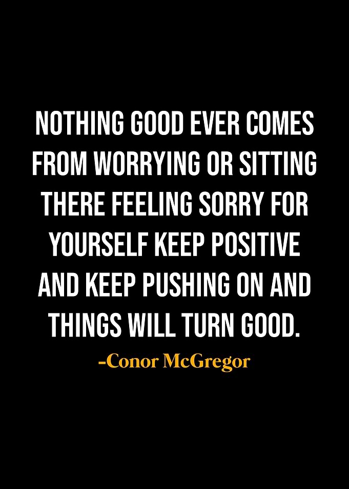 Conor McGregor Quotes