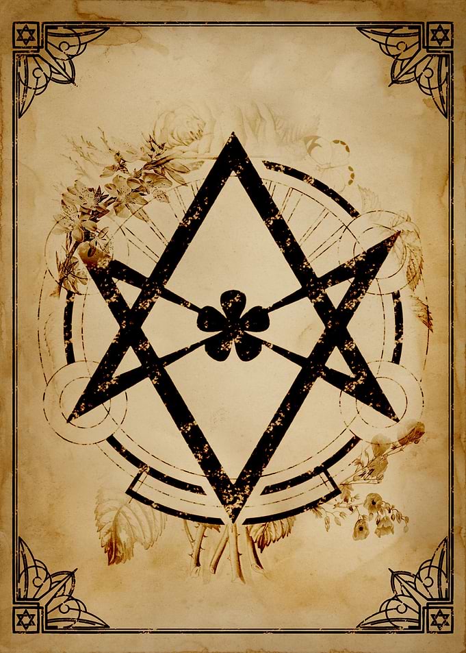 Thelema Unicursal Hexagram