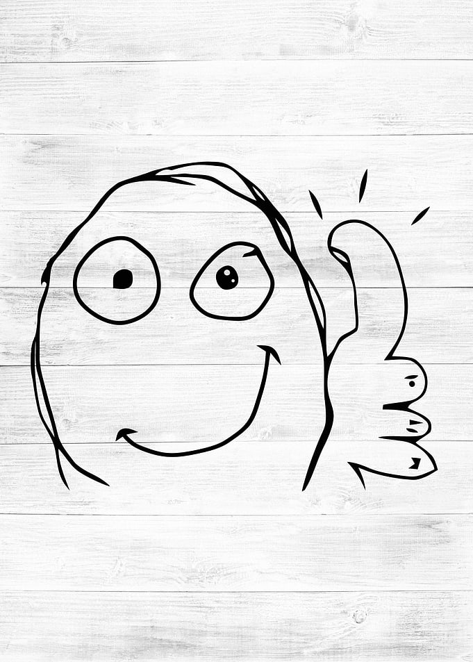 thumb up meme