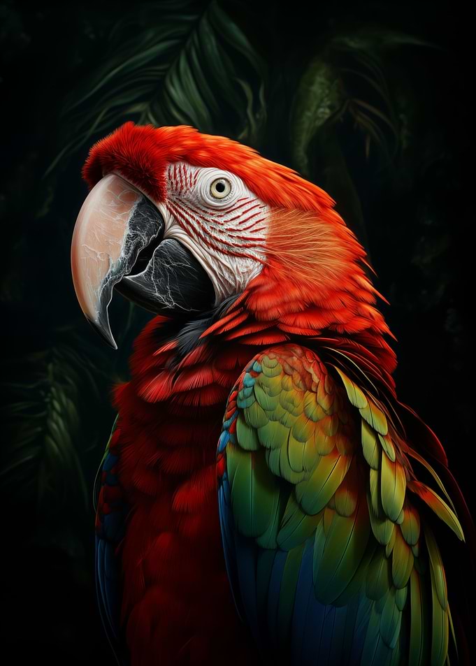Parrot Portrait