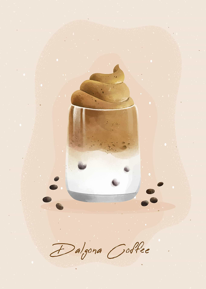 Dalgona Coffee