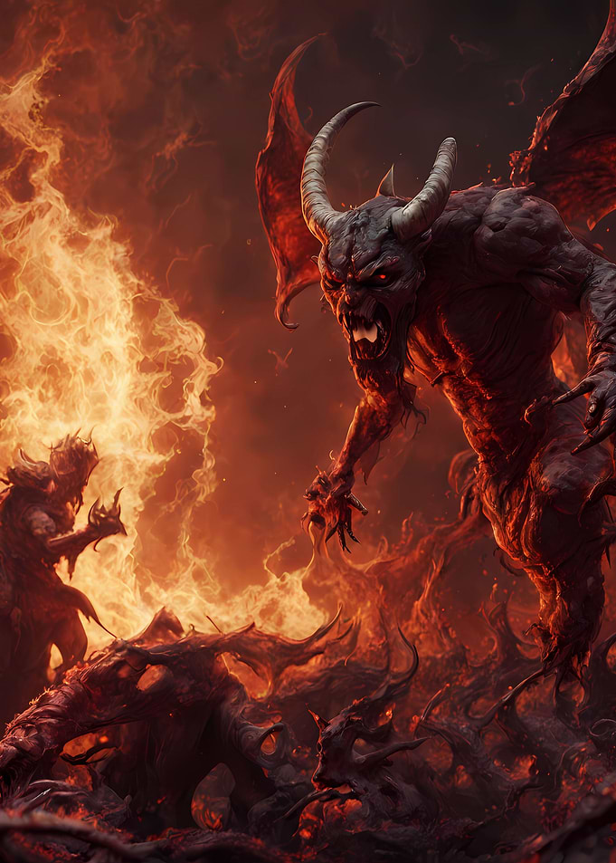 Fire monster