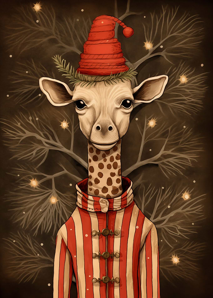 Giraffe Xmas