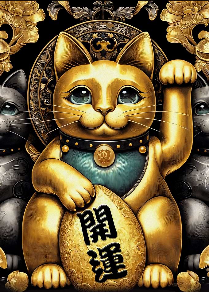 Gold X Fortune Cat