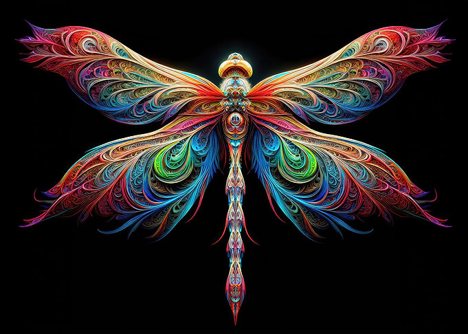 Dazzling Dragongly Wings