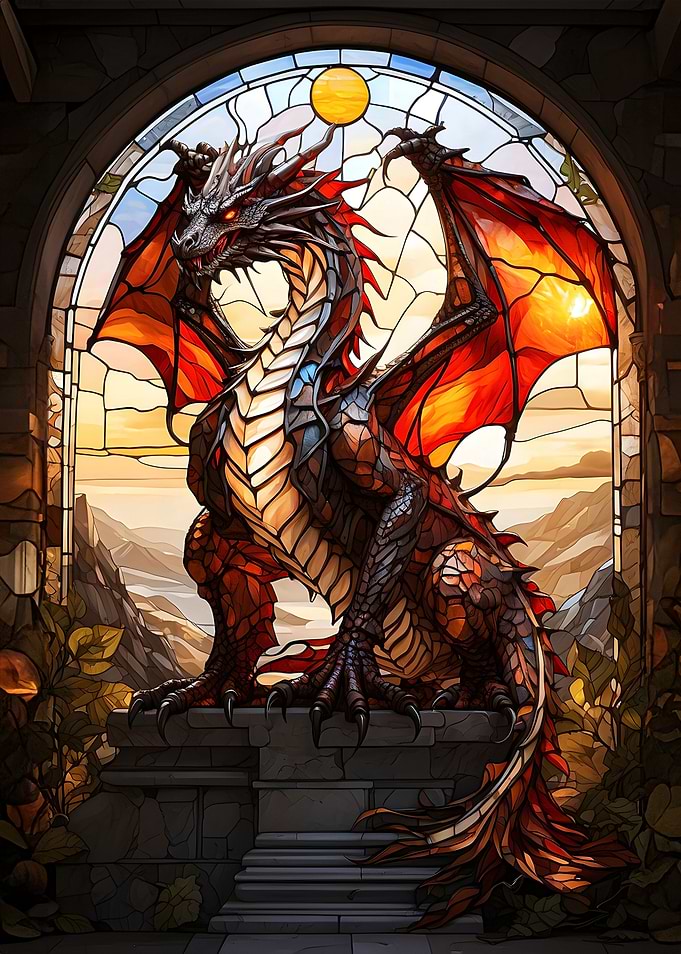 Glowing Dragon Stain