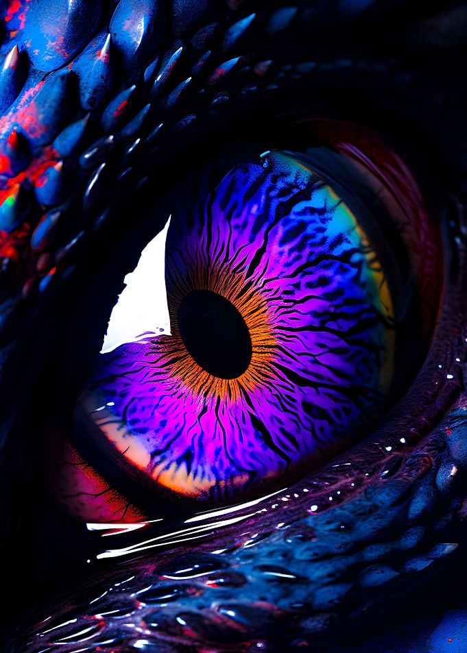 Blue Dragon Eye