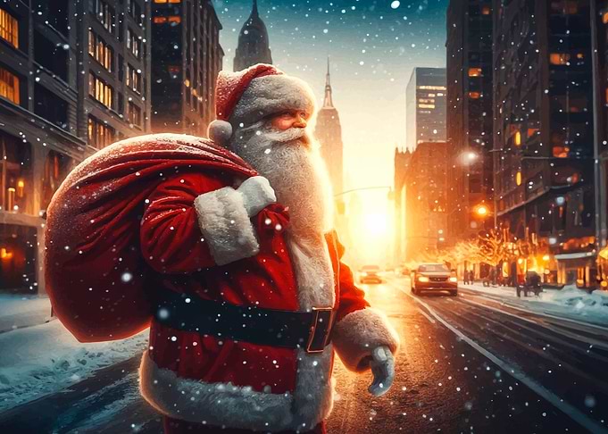 SANTA CLAUS IN THE CITY