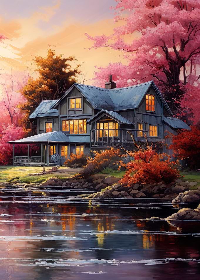 Aesthetic Cherry House