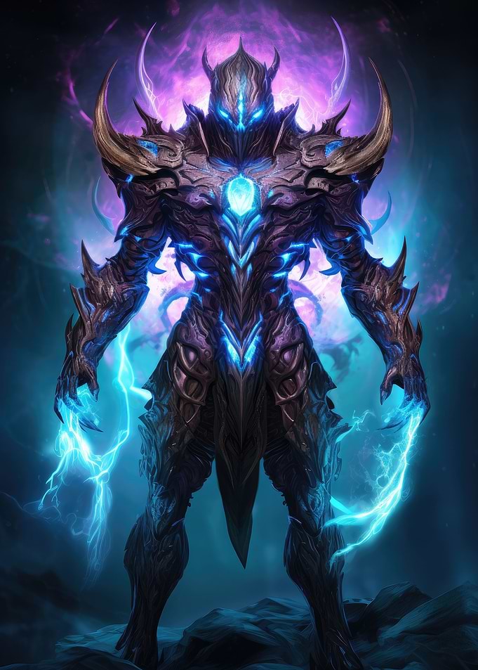 Mythical Dark Warrior