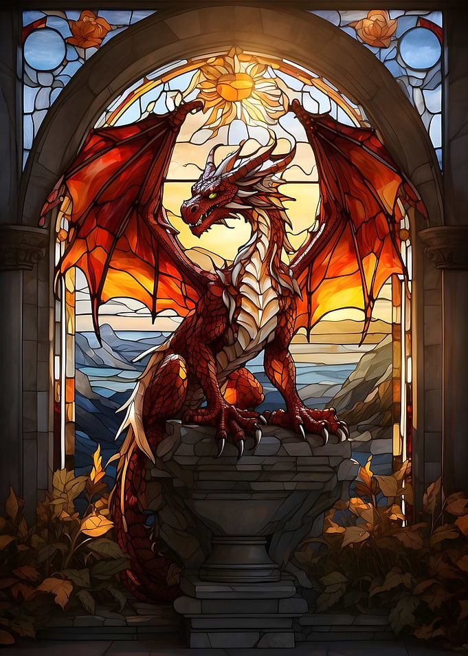 Glowing Dragon Stain