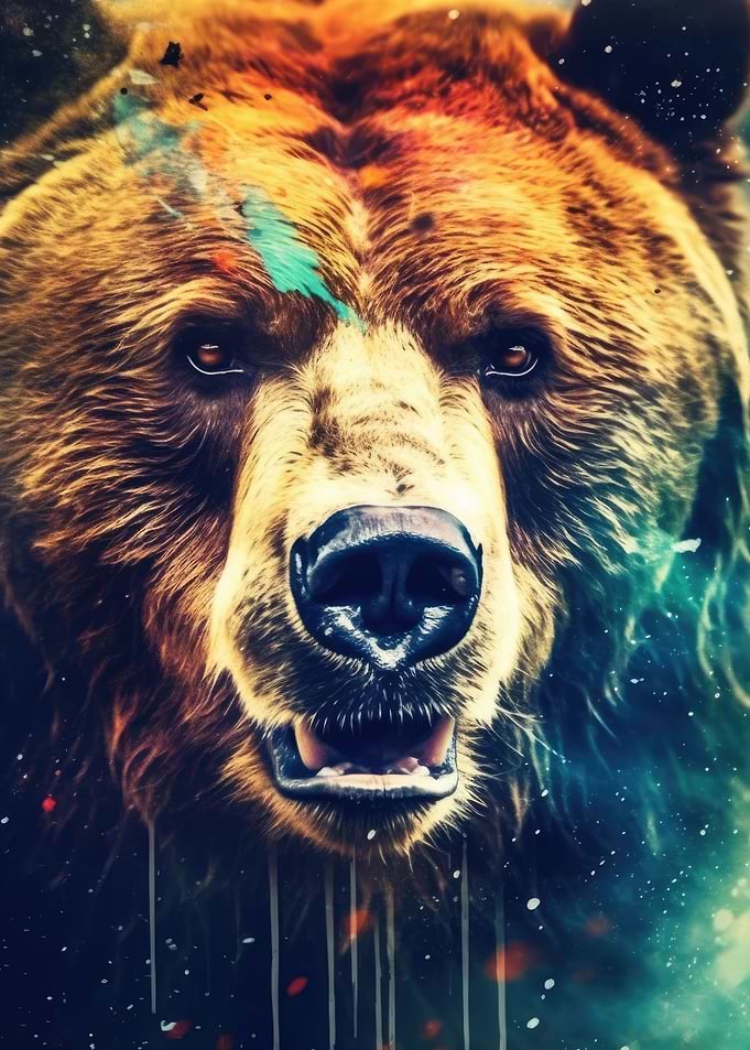 Bear Closeup Face