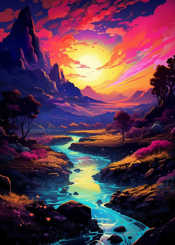 Psychedelic Sky