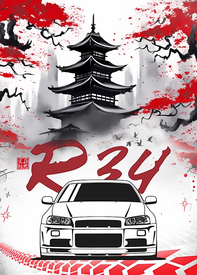 Nissan Skyline GTR R34