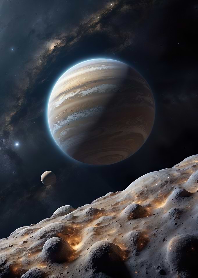 Jupiter Planet Space View