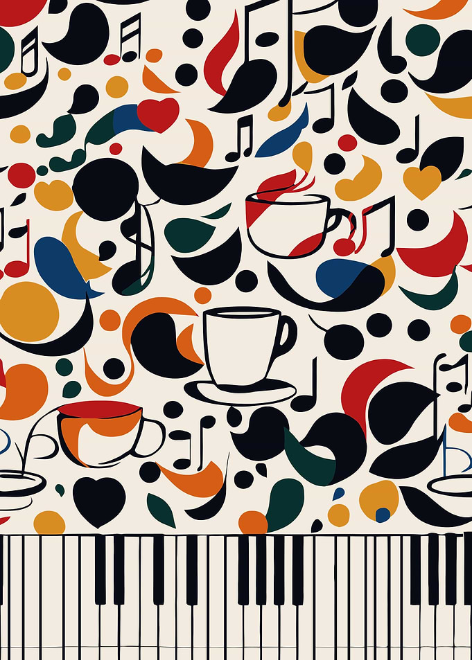 Abstract Music Poster