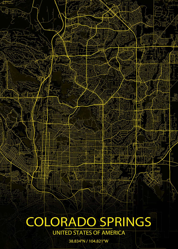 Colorado Springs YellowMap
