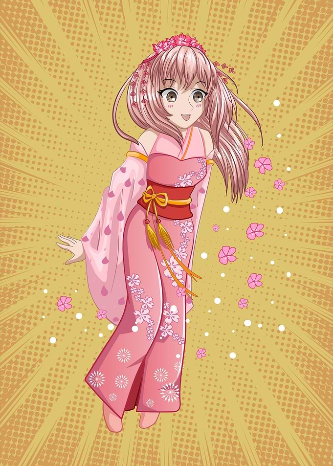 Beautiful Anime girl