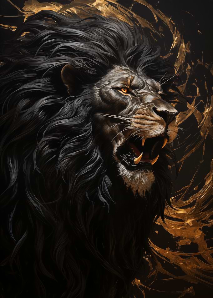 fierce lion king