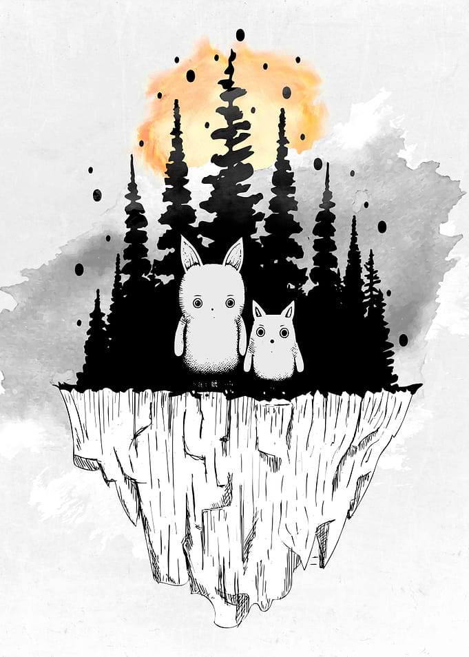 Forest Island Creatures