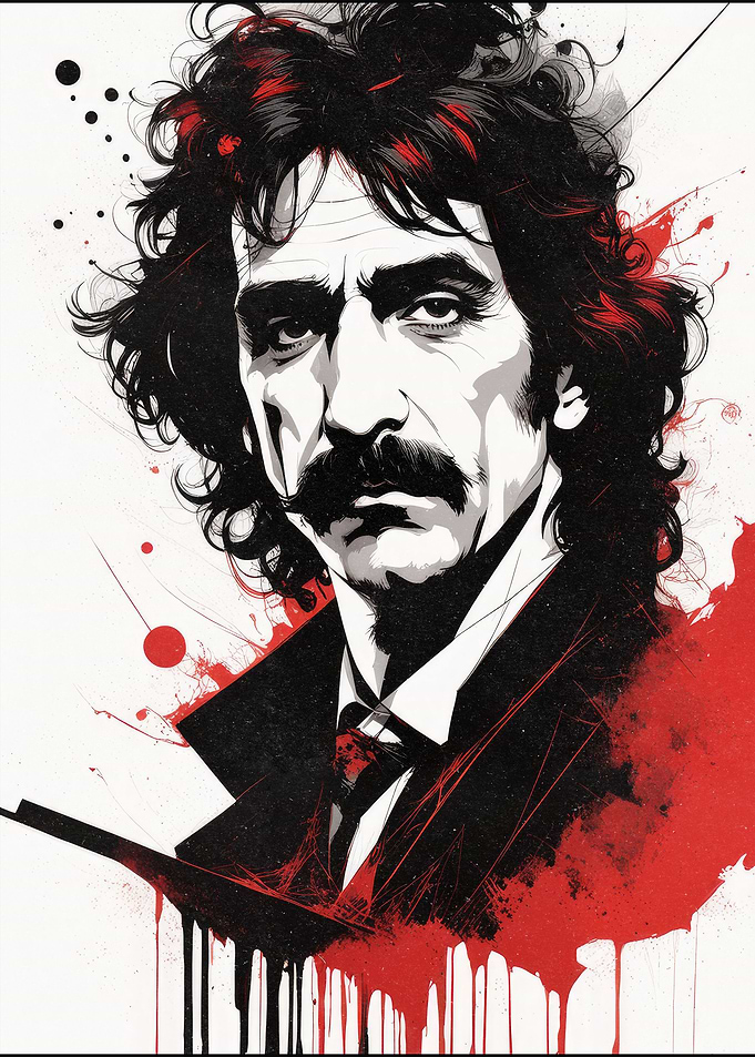 Frank Zappa Splash Fanart