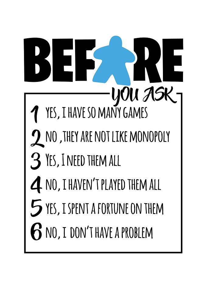 before you ask