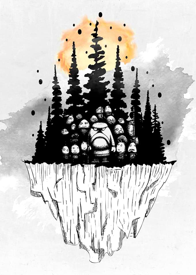 Forest Island Creatures