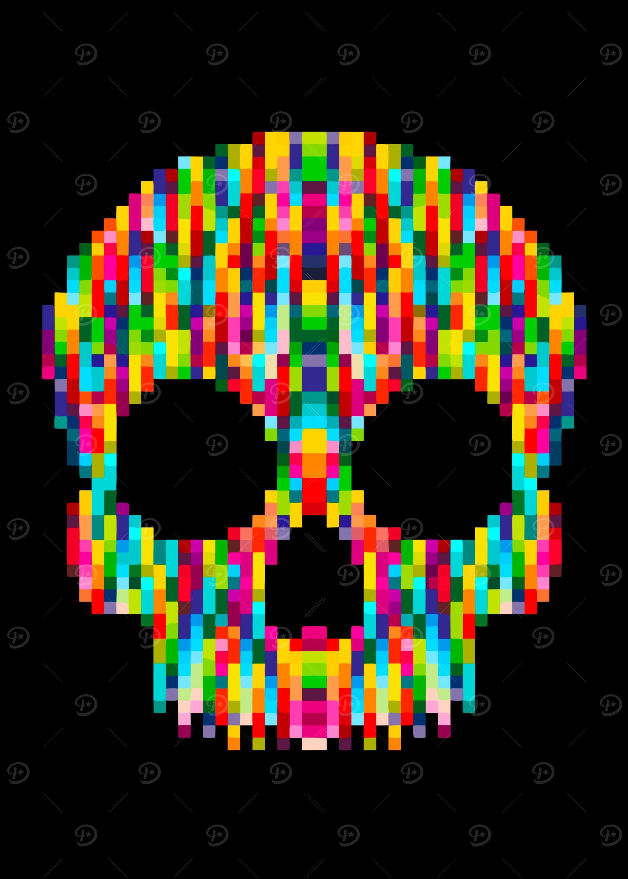 Pixel Skull