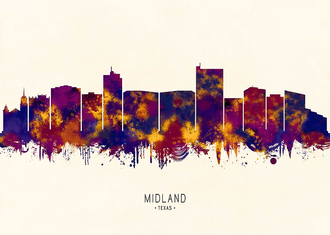 Midland Texas Skyline