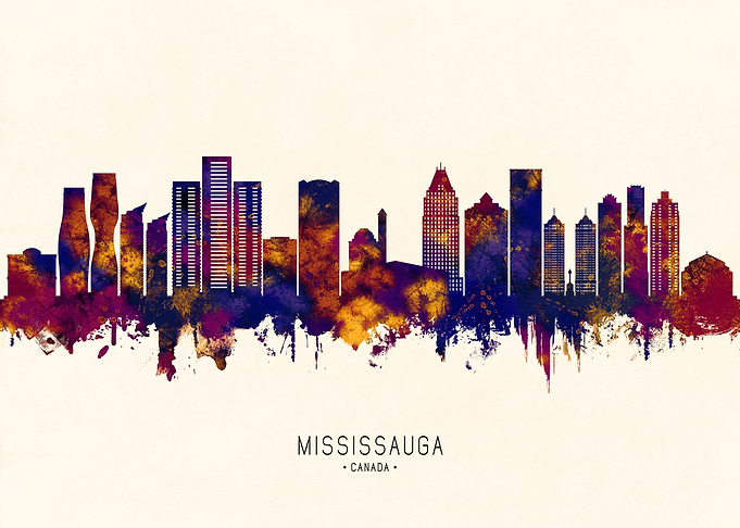 Mississauga Canada Skyline