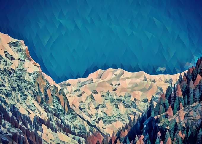 Alps in autumn
