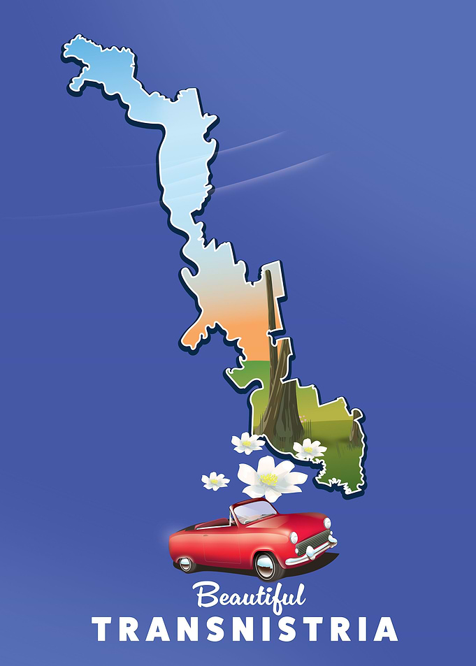 Transnistria map