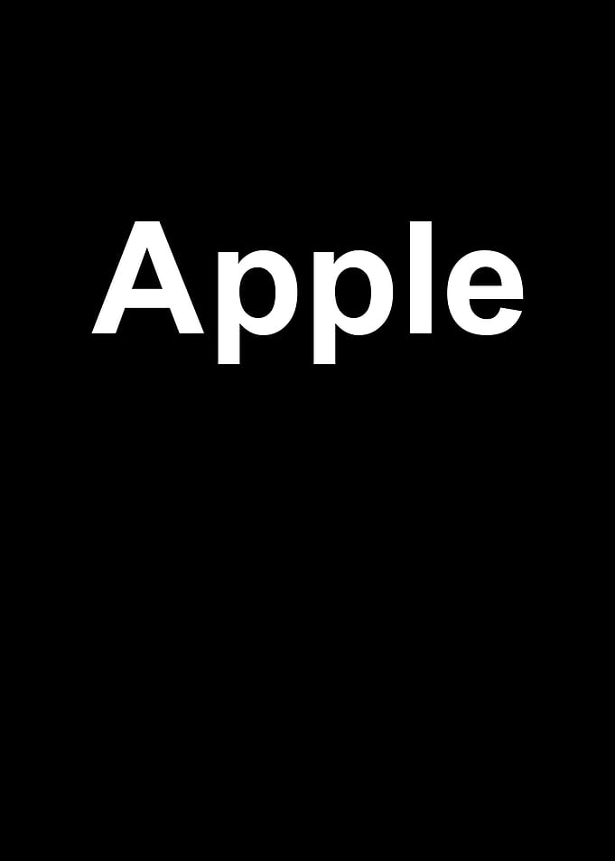 apple