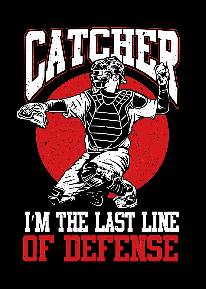 Backstop Funny Baseball