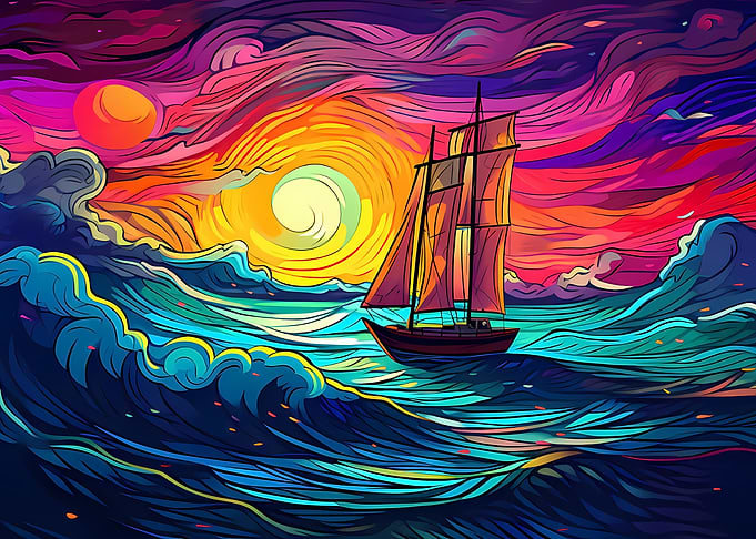 The Starry Night Pirate