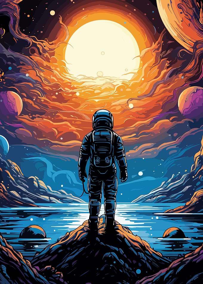 Astronaut in Space