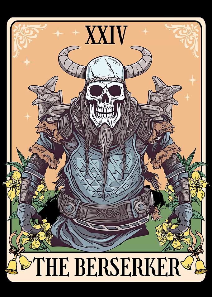 The Berserker Tarot Card