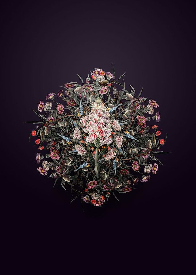 Leafy Spiked Orchis Wreath