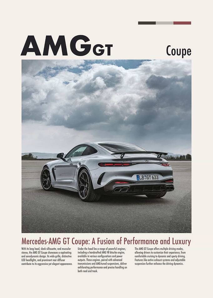 Mercedes Benz AMG GT Coupe