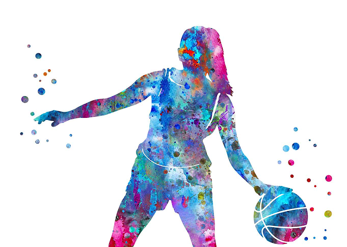 Girl Basketball Player